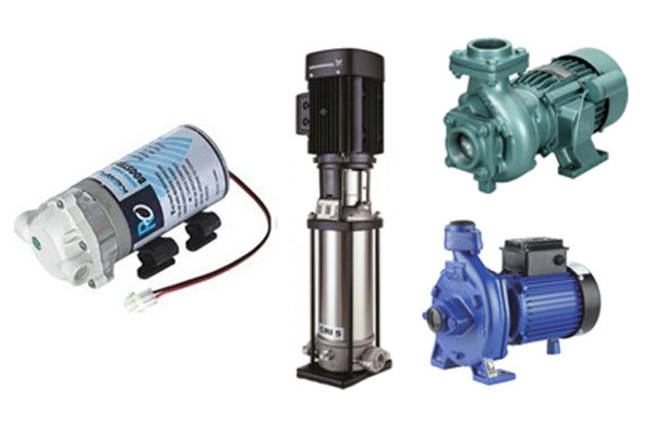 Booster Pumps, High Pressure Pumps & Motors
